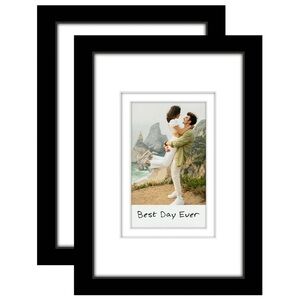 Americanflat 4x6 Mini Instant Photo Frame